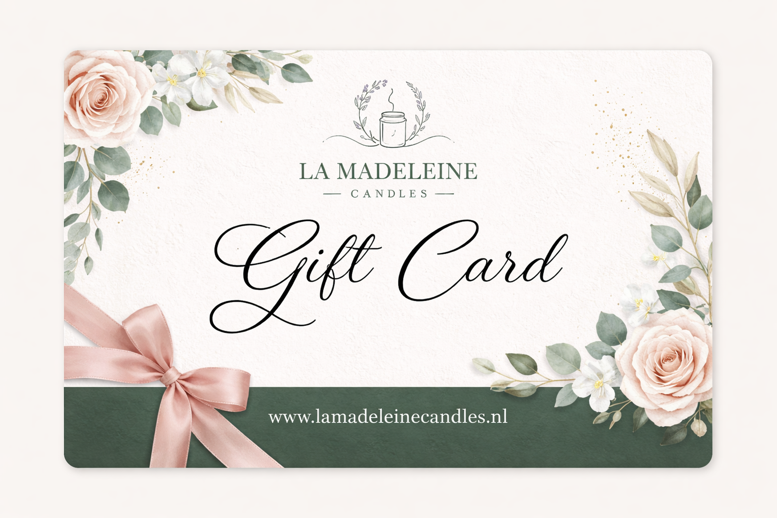 La Madeleine Candles giftcard