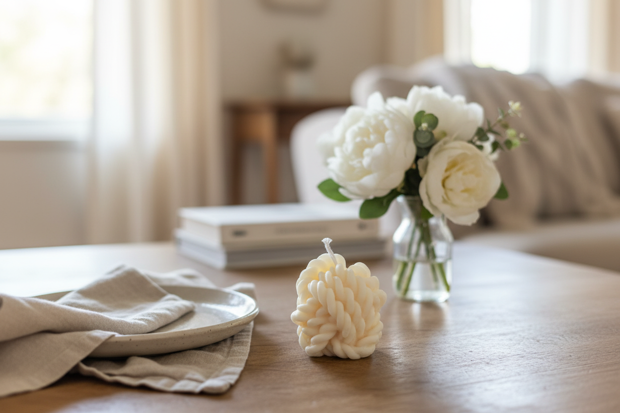 Lifestyle candle photo