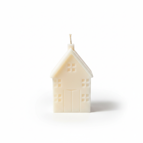 Little House Candle witte achtergrond
