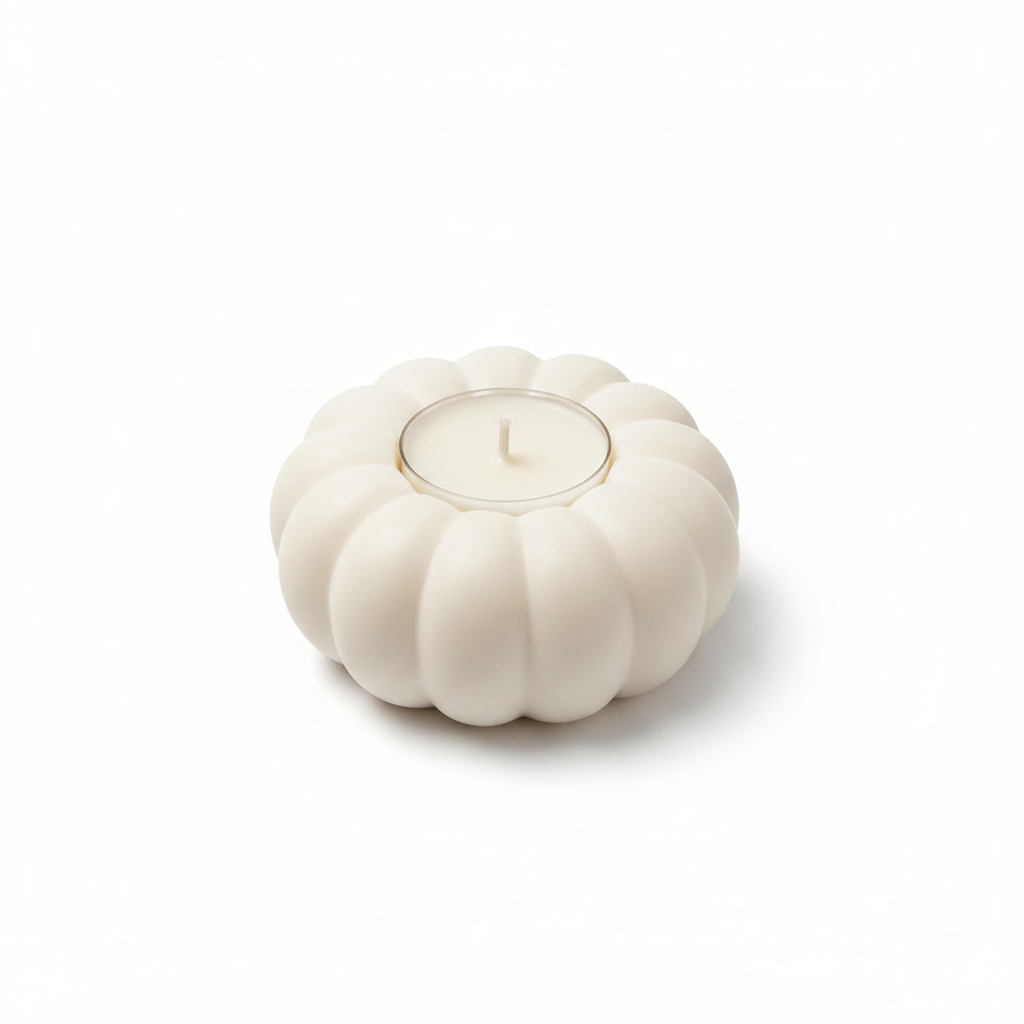 Pumpkin Glow Tealight Holder witte achtergrond